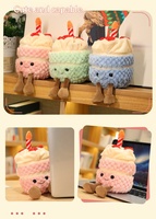 Couverture de gâteau Jollycat Doll en rose et vert – Grande Vente