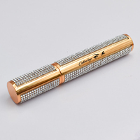 OEM Bling diamant mascara cils imperméable à l'eau faites votre propre marque de beauté doré mascara de marque privée pour les femmes