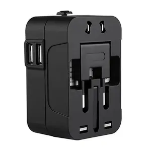 OSWELL UK plugs all in one with 2 USB universal travel adapter plug international travel adapter universal