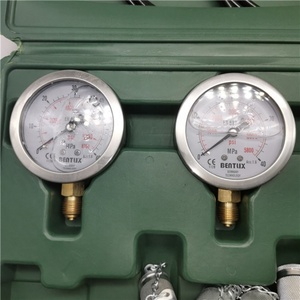 Pressure <b>Measuring</b> Instruments 3 <b>Gauges</b> Diagnostic <b>Tool</b> for All Heavy Equipment Machine Hydraulic Pressure Measurement Kit - Product Image 3