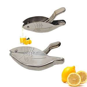 ที่คั้นน้ำมะนาวแบบมือถือ สแตนเลส ดีไซน์รูปปลา ฟรี - Product Image 5