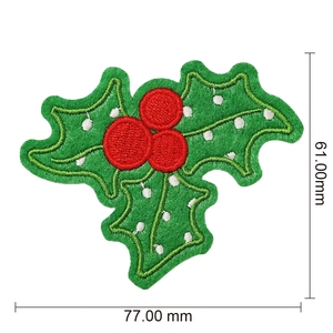 New Christmas Santa Deer Embroidery <strong>Patches</strong> Christmas Tree Snowman Embroidered Iron on Woven <strong>Patch</strong> for Clothes - Product Image 5