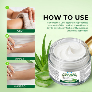 Crema de Aloe Vera Herbal Natural de 30g para Atenuar Cicatrices Antiguas, Apta para Uso Diario - Product Image 5