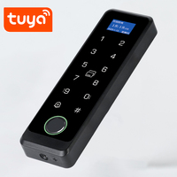 Cerradura de Puerta Biométrica Independiente con Pantalla Táctil LCD Resistente al Agua y a la Intemperie SMQT MQ-600BDTY