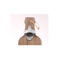 Ouvre-bouteille de vin en bois mural avec logo personnalisable Caractéristique Bouchon durable Paniers de collecte pour un usage domestique