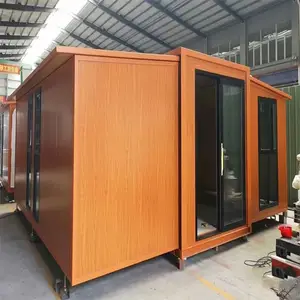 Mở rộng nhà 20-40 chân container với 3 phòng ngủ nhà kế hoạch 40ft mở rộng container nhà