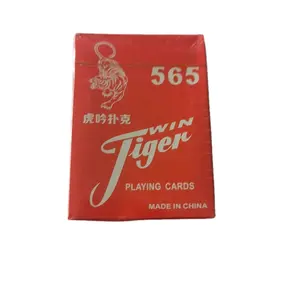 WHOLESALE CUSTOM 565 TIGER WIN PLAYING CARDS