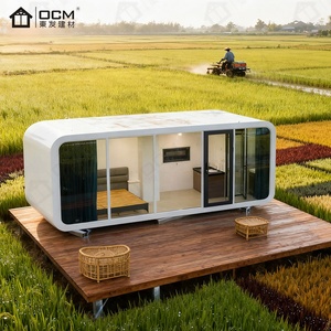 Cabane en bois préfabriquée Apple Tiny Pod House, villa légère pour l'extérieur, pour le tourisme écologique, les locations Airbnb, le <span class=keywords><strong>jardin</strong></span>, le <span class=keywords><strong>studio</strong></span>, l'hôtel <span class=keywords><strong>de</strong></span> campagne - Product Image 4