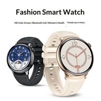Reloj Inteligente DR16 2026 para Mujer, Pantalla IPS de 1.27 Pulgadas, Correas Dobles, Seguimiento de Música y Salud, Resistencia al Agua IP67