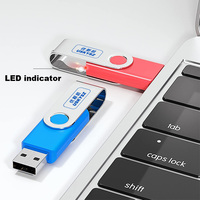 Clé USB 2.0 personnalisée avec logo, boîtier et puces intégrées, mémoire USB avec logo