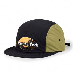 Fabricación personalizada de secado rápido de 7 paneles gorra de béisbol plana impermeable deportes correr campamento Gorra estilo deportivo - Product Image 4