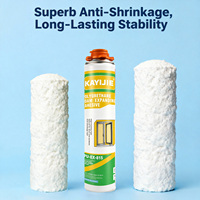 Mousse de polyuréthane liquide expansive A2 750 ml pour l'isolation de la construction, adhésifs et produits d'étanchéité en mousse de polyuréthane à cellules fermées