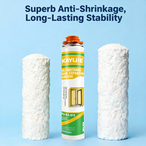 Mousse de polyuréthane liquide expansive A2 750 ml pour l'<span class=keywords><strong>isolation</strong></span> de la construction, adhésifs et produits d'étanchéité en mousse de polyuréthane à cellules fermées - Product Image 5