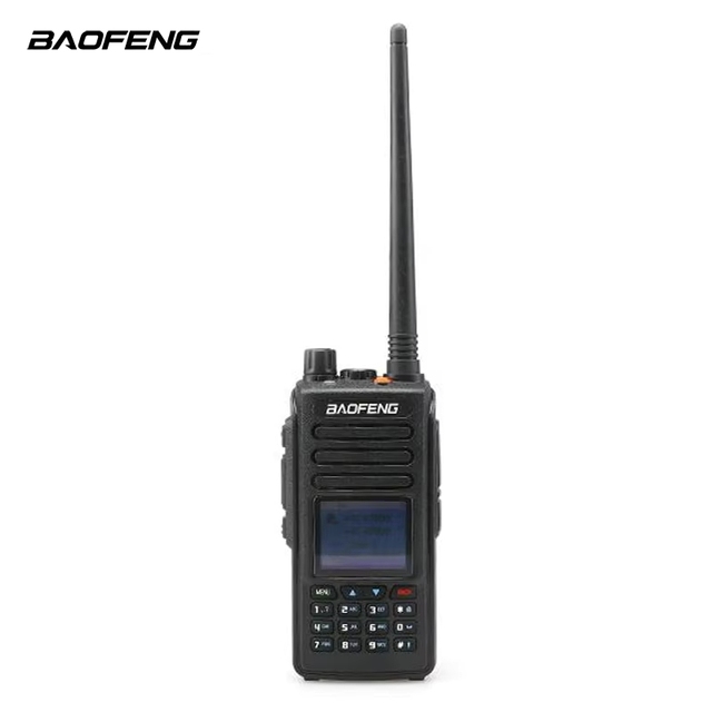 For DM1702 Customized DMR Digital Analog Dual Mode Handheld Transceiver 5W 0-5km Range IP54 Water Resistant Band Time Slot