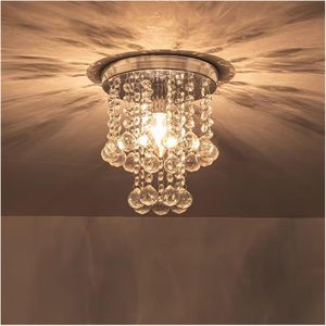 Đèn chùm pha lê <span class=keywords><strong>mini</strong></span> gắn trần, kiểu hiện đại nhỏ gọn cho hành lang, tiền sảnh, nhà bếp, phòng tắm, thiết bị chiếu sáng trang nhã - Product Image 2