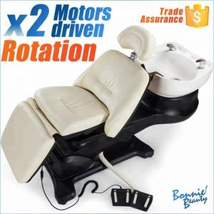 BonnieBeauty Electric Lay Down Hair Washing Salon Adjustable Shampoo <b>Bed</b> or Shampoo Chair (backwash Unit) - Product Image 2