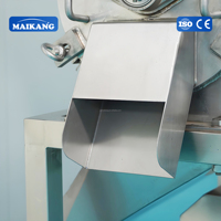 Energiebesparende ontpit- en pulpmachine QHDJ-serie SUS304 staal industriële fruit ontpit- en pulpmachine voor sapproductie