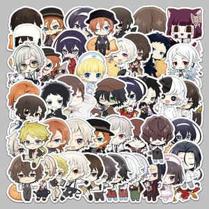 สติกเกอร์เคสโทรศัพท์ขายดีจากโรงงาน51ชิ้นลายการ์ตูนของตกแต่งอนิเมะส่วนบุคคลสติกเกอร์รูปสุนัขจรจัดรุ่น Q - Product Image 5