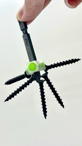 Ralter 3PCS Green PP DIY Screw Bit Holder Set with 65mm PH2 Impact Bits Double-Ended Magnetic Anti-Drop Catcher for <b>Screwdriver</b> - Product Image 4