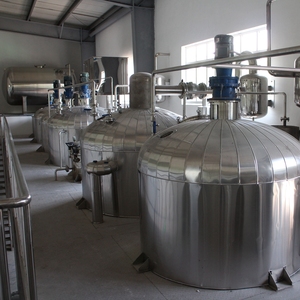 Máquina de fraccionamiento de aceite de palma 20TPD Línea de producción de aceite crudo Copra Planta de refinería <span class=keywords><strong>RBD</strong></span> de aceite de oliva coco de Palma - Product Image 1