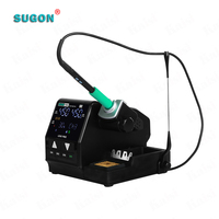 Station de soudage SUGON T60, station de retravaillage compatible avec les poignées 115, 210, 245 pour outils de réparation BGA PCB