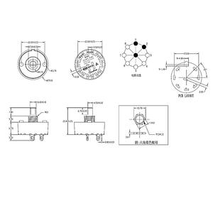 Interruptor giratorio de pinza 10A 250V 1NO con terminal de tornillo IP31, modelo de plástico 2006 para tetera, exprimidor y licuadora - Product Image 2