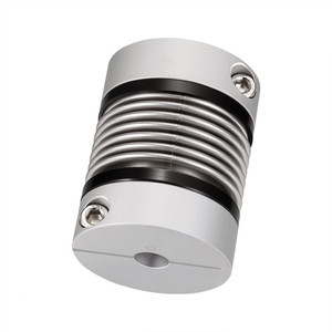 High-Strength GRC Series GRC-20*32 Aluminum Alloy Set Screw Spring Bellows Clamp Coupling - Product Image 3
