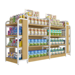 Fancy colorful gondola <span class=keywords><strong>store</strong></span> scaffalature espositore negozio di abbigliamento e prodotti per bambini scaffali per negozio di abbigliamento e prodotti per bambini <span class=keywords><strong>s</strong></span> - Product Image 2
