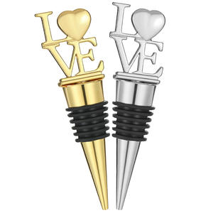 Love Metal <b>Wine</b> <b>Stopper</b> with Custom Logo for Wedding Festival & Birthday Parties-Keeps <b>Wine</b> Fresh - Product Image 5