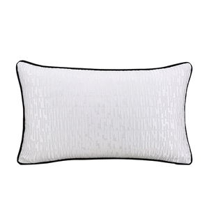 Nuovi Arrivi: Copricuscini Jacquard Stile Rustico Bianco per Divano e Letto, 18 X 18 Pollici - Product Image 4