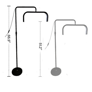 Half <strong>Moon</strong> Shade Eyelash <strong>Lamp</strong> Cross-Border Dimming Light Beauty Tattoo LED Nail <strong>Lamp</strong> Remote Control Dimmable High CRI 90+ Iron - Product Image 1