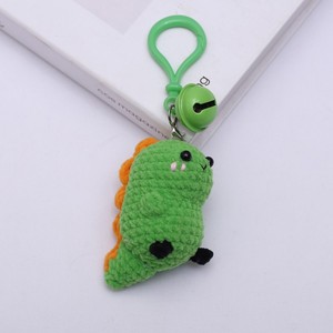 Crochet Dinosaur Charm Keychain Amigurumi Handmade <b>Mini</b> Cute Cartoon Wool Knitted Woven Animal Doll <b>Bag</b> Pendant Accessories <b>Gift</b> - Product Image 5