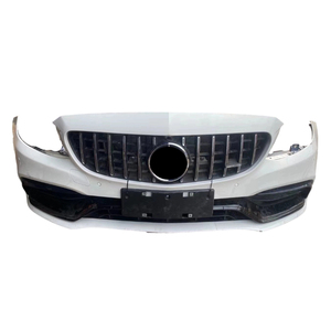 Parachoques delantero usado original completo para Benz <span class=keywords><strong>C63</strong></span> W205, piezas de coche, piezas de coche, Kit de carrocería, accesorios para automóviles de corte frontal - Product Image 2