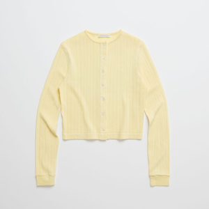 <span class=keywords><strong>Cardigan</strong></span> Corto a Coste Personalizzato, Morbido e Caldo, Aderente, Maniche Lunghe, con Bottoni, Leggero ed Elastico, Maglione da Donna per Autunno e Inverno - Product Image 2