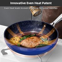 Juego de Utensilios de Cocina Duralon Lux de 13 Piezas, Ligeros, Super Antiadherentes, con Asas Reutilizables, Aptos para Todas las Estufas