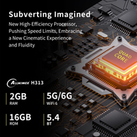 Konsol Game TV Q9Pro H313, pengendali nirkabel ganda RAM 4K 1GB ROM 8GB dengan kartu TF 64G EU/US
