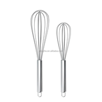 Ensemble de fouets miniatures en acier inoxydable, fouet ballon, outils de cuisine et de pâtisserie, gadgets pour fouetter, mélanger et battre, ustensiles pour œufs