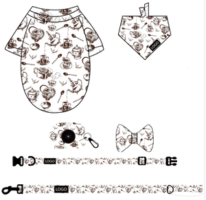 Hot Selling Dog Clothes Dog T-shirts Set Camisetas Para Perros in Autumn and Winter Most Popular for Corgi <strong>Pug</strong> Teddy - Product Image 5