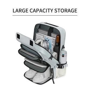 <span class=keywords><strong>Sac</strong></span> <span class=keywords><strong>à</strong></span> <span class=keywords><strong>dos</strong></span> pour ordinateur portable multifonctionnel avec logo personnalisé, capacité de 56 L, compartiment <span class=keywords><strong>à</strong></span> chaussures <span class=keywords><strong>convertible</strong></span>, port USB, <span class=keywords><strong>sac</strong></span> <span class=keywords><strong>à</strong></span> <span class=keywords><strong>dos</strong></span> pour les voyages d'affaires - Product Image 3