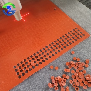 Tùy chỉnh hình dạng hình chữ nhật Vòng cao su con dấu Gasket, EPDM NBR cao su Gasket, thực phẩm lớp Silicone Gasket - Product Image 5