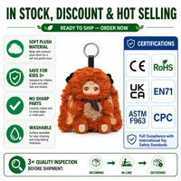 Peluche IA Compagnon Émotionnel Boîte Mystère, Poupée Lapin Interactif Parlant, Chat Vocal, Cadeau en Peluche pour Enfants et Adultes, Collection