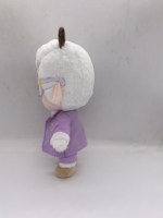 Poupée en peluche alpaga personnalisée à prototypage rapide, en coton PP brodé, anti-stress, vêtements amovibles, pour fans K-Pop, certifiée CE