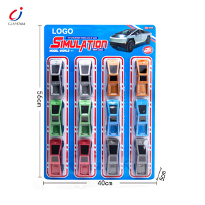 Camioneta de juguete Chengji con función de retroceso, modelo de simulación de fricción, varios colores, mini coches de plástico de juguete para niños y bebés - Product Image 3