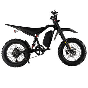 Bicicleta eléctrica Motor eléctrico Ciclo Ebike 1000W Motor trasero sin escobillas 48V 15.6Ah Batería de litio 20*4 "Neumático grueso Aluminio - Product Image 6