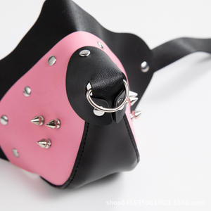 Máscaras Eróticas Alternativas <span class=keywords><strong>para</strong></span> Coquetear, Juguetes, Grilletes, Mordedores de Boca, Restricciones, Diversión <span class=keywords><strong>para</strong></span> Parejas, Máscara Sexy de Perro <span class=keywords><strong>para</strong></span> Entrenamiento - Product Image 5