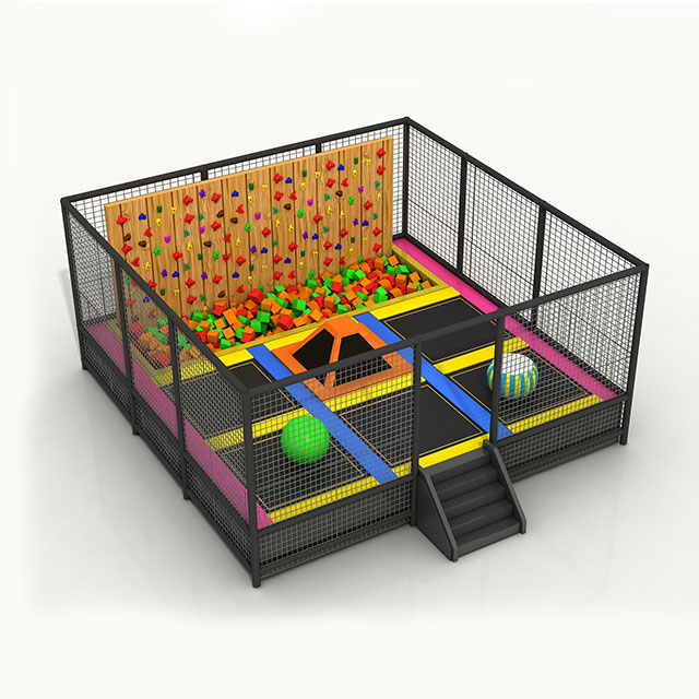 Jump Trampoline Park Indoor Commercial Playground Custom Size
