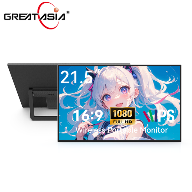 21.5 Inch Ultra Portable IPS Monitor with Full HD LED Display Non-Glare Matte Screen for Reduced Eye Strain Long Work Sessions