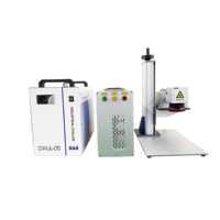 Machine de marquage laser UV de type split 3W 5W 10W pour la gravure sur verre, cristal, jade, graveur laser UV froid 355nm