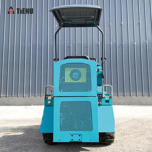 Hochwertiger 1,2-Tonnen-Kompaktlader Kleiner Radlader Baggerlader mit Funktionen für Bau und Landschaftsgestaltung Motorantrieb - Product Image 5