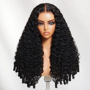 Curly Long Lace Front Wigs Burmese Virgin Human Hair Transparent Lace 5X5 Glueless 300% Wholesale Natural HD Full for Women - Product Image 2